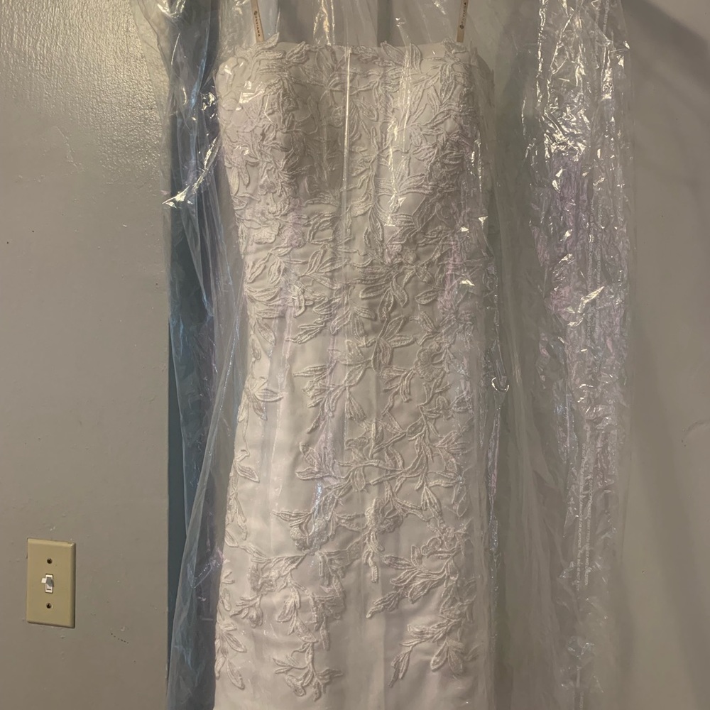 White floral Homecoming dress